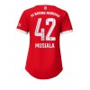Damen Fußballbekleidung Bayern Munich Jamal Musiala #42 Heimtrikot 2022-23 Kurzarm